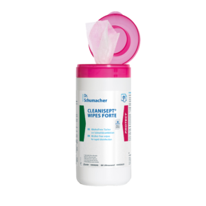 Cleanisept Forte Ultrasound Wipes - 12 x 100 wipes