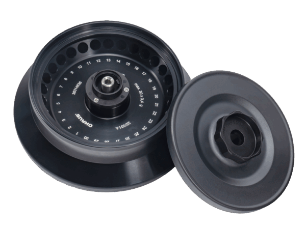 Ohaus Centrifuge Accessory, Rotor, Angle, 30x1.5/2.0ml, ID, Sealable
