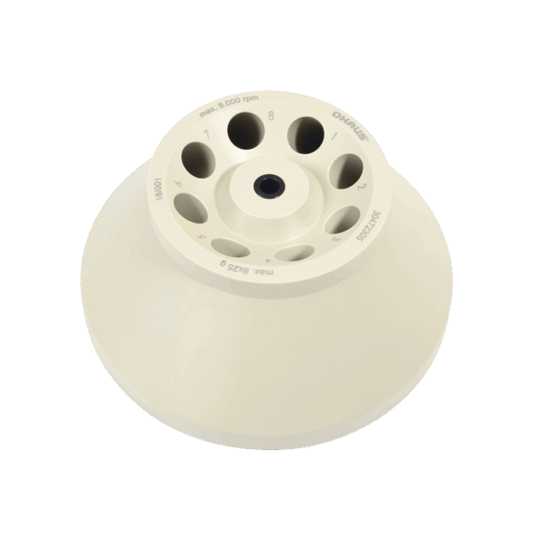 Ohaus Centrifuge Accessory, Rotor, Angle, 8x15ml